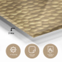 Metaal - Dynamisch - Goud plexiglas 5mm klein 11 -sfeer2
