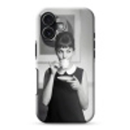 Portret - Thee - Vrouw Toughcase MagSafe Apple iPhone 17 klein -3d