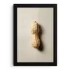 Pinda - Ruw - Beige fotolijst zwart zonder passe partout klein -3d