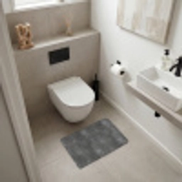 Donkergrijs - Ruw - Beton WCmat klein 1009 -sfeer1