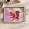 Disco - Fruit - Glitter - Strawberry Dienblad Rechthoek middel -USP_Formaat