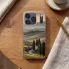 Toscaans - Landschap - Heuvels Telefoonhoesje iPhone 17 Pro klein -sfeer1
