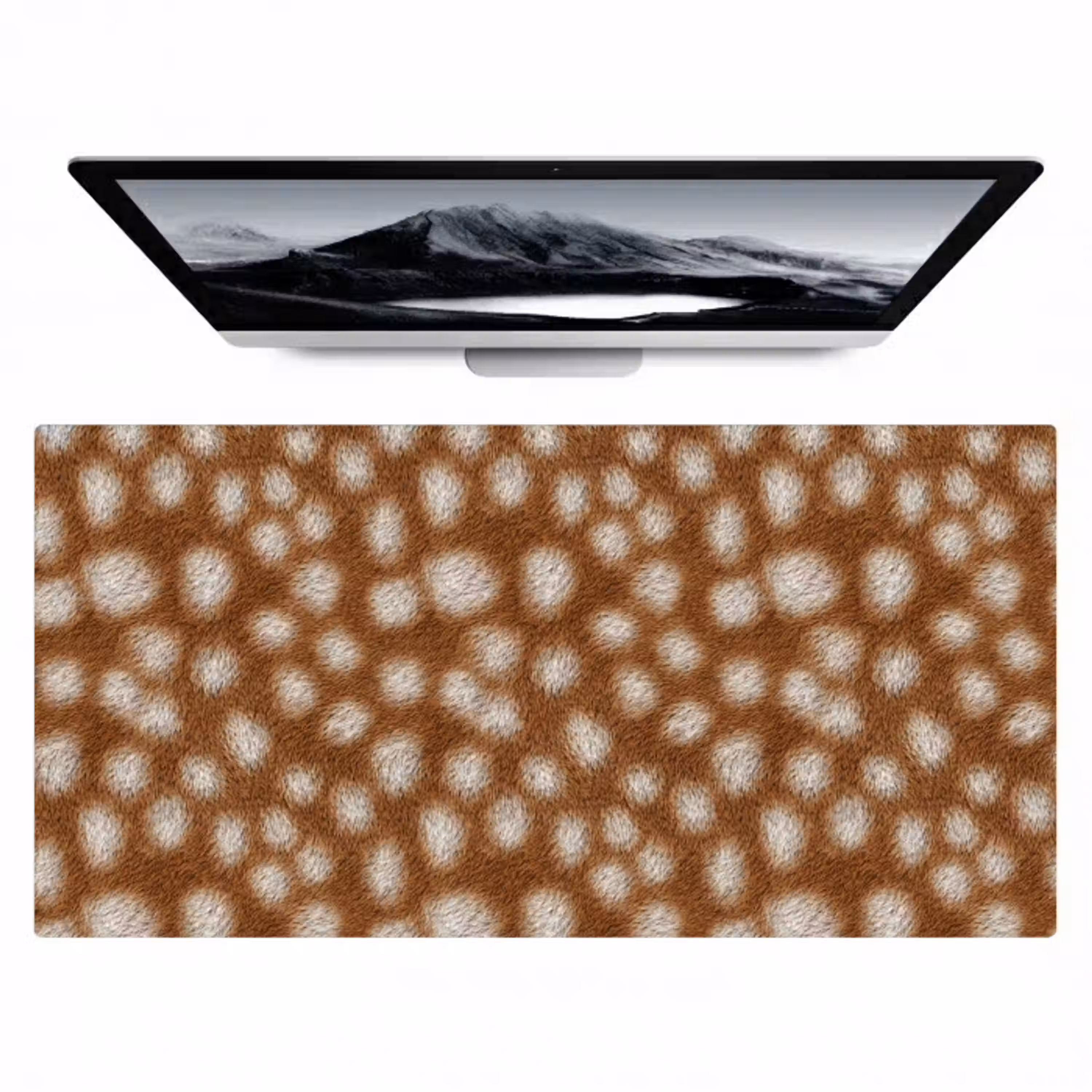 Hert - Vacht - Bruin Muismat XXL klein 681 -zzz3d
