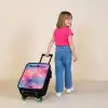 Sterren - Abstract - Kleuren Kinderkoffer - Zwart klein -sfeer1