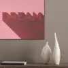 Dream - 3D - Rood - Roze PET vilt klein -sfeer6_closeup