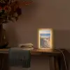 Strand - Zee - Nederland - Duinen - Zon Light Box met kabel (Tafellamp) klein -sfeer4
