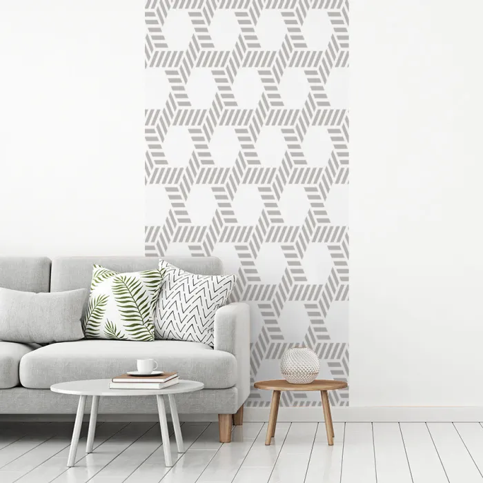 Grafisch - Patroon - Modern -  Opvallend - Begrensd fotobehang vinyl groot 64 -woonkamer