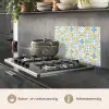 Zee - Geel - Blauw - Wit keuken achterwand spatscherm klein 900 -usp_NL