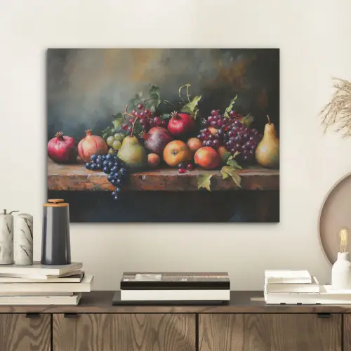 Rustiek - Stilleven - Fruit PET vilt klein -sfeer1