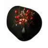 Bloemen - Takken - Boeket Wandcirkel Organisch Plexiglas middel -3d