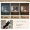 Geit - Bord - Spaghetti - Zwart Wit Light Box met batterij (Wandlamp) middel -USP_lichtkleurNL