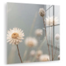 Strobloemen - Wit - Daglicht plexiglas 5mm klein -zzzproduct_nieuw