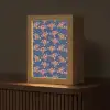 Disco - Blauw - Patroon Light Box met kabel (Tafellamp) klein 925 -z3d_website