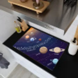 Planetenstelsel - Ruimte - Illustratie Inductie beschemer met haakjes klein -sfeer1