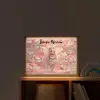 Fee - Bloemen - Roze Light Box met batterij (Wandlamp kind) middel -sfeer1_kind