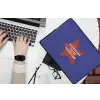 Slow down you're doing fine - Ster - Blauw laptophoes neopreen klein -bureau