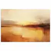 Abstract - Bruin - Modern - Herfst kleuren poster papier klein -3d