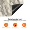 Slang - Patroon - Taupe Inductie beschermer vinyl 3mm klein 276 -zzzzzzz-td-onderkant