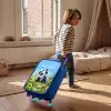 Willem wasbeer Kinderkoffer - Blauw klein -sfeer1