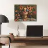 Vrouwen - Bloemen - Modern - Bril - Abstract PET vilt klein -sfeer5