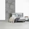 Beton - Grijs - Patronen fotobehang vinyl groot 64 -slaapkamer
