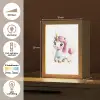 Eenhoorn - Roze - Magie Light Box met kabel klein -USP_NL