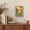 Eenden - Vijver - Bloemen Light Box met kabel (Tafellamp) klein -sfeer2