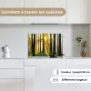 Bos - Zon - Bomen - Gras - Landschap  - Natuur keuken achterwand spatscherm klein -sfeer4_FR