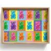 Art- Snoep - Kleurrijk Dienblad Rechthoek middel -z3d_shopping