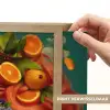 Vrouw - Sinaasappel - Bessen - Oranje Light Box met batterij (Wandlamp) middel -USP_websiteprintNL