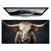 Stier - Kleurrijk - Hoorns Muismat XXL klein -zzz3d