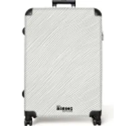 Golven - Ribbels - Wit NBS - Large koffer - Volwassenen Unisex groot -zzzzzzzzkaufland2