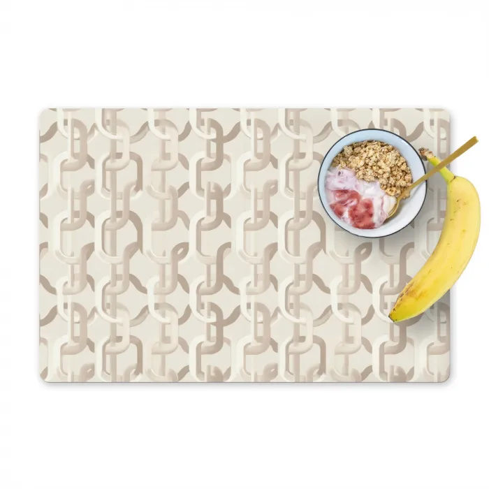 Motief - Abstract - Beige Placemat vinyl groot 368 -zzzproduct_Kitchenyeah-website
