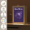 Monster - Paars - Ruimte Light Box met kabel (Kinderlampje) klein -USP_NL