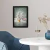 Hondjes - Badkuip - Badeendjes - Handdoeken fotolijst zwart zonder passe partout klein -sfeer4