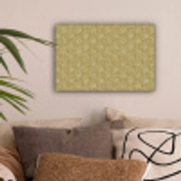 Waaier - Geometrisch - Groen canvas 2cm klein 34 -sfeer1