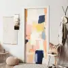 Kunst - Abstract - Roze - Pastel deurposter klein -sfeer6