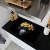 Geel - Tulpen - Vaas - Bloemen Inductie beschemer met haakjes klein -sfeer1