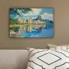 Berg - Skyline - Strand - Water canvas 2cm klein -sfeer3