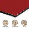 Rood - Frans - Quotes aluminium wit klein -closeup_NL