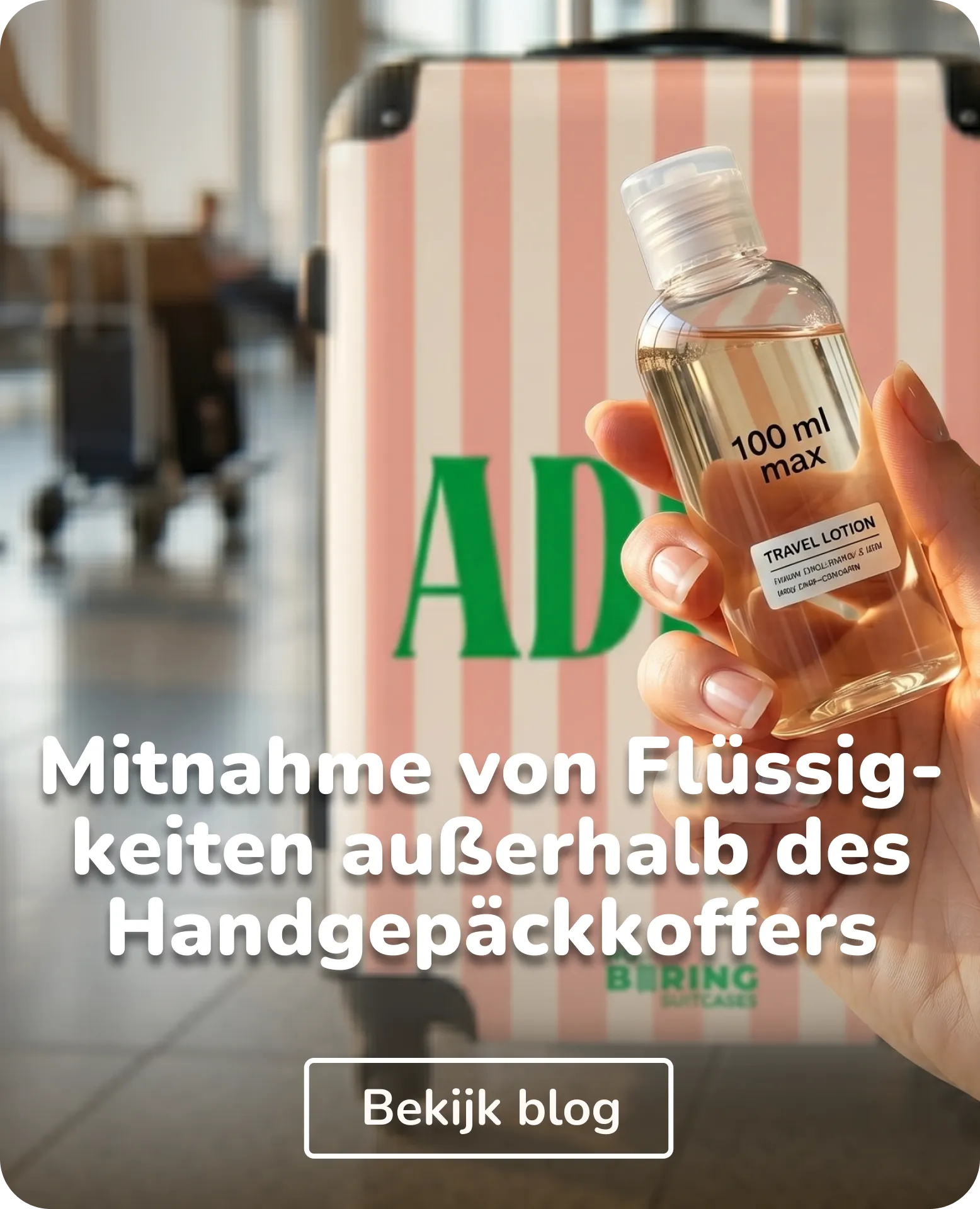 Flüssigkeiten mitnehmen
