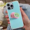 Kiwi - Blauw - Surrealistisch Hoesje iPhone 16 Pro Max met koord klein -sfeer3