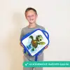 Schildpad - Water - Groen Kinderrugzak - Blauw middel -sfeer1_NL