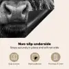 Schotse hooglander - Zwart - Wit - Sneeuwvlokken Inductie beschermer vinyl 3mm middel -vsfeer4_ENG