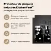 Bubbels - Proosten - Champagneglazen - Stadslichten Inductie beschermer vinyl 3mm middel -usfeer2_FR