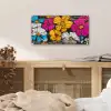 Street Art - Bloemen - Mix plexiglas 5mm klein -sfeer4