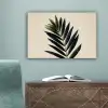 Palmblad - Donkere bladen - Subtiel canvas 2cm klein -sfeer4
