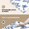 Modern - Vogels - Delfts - Blauw Inductie beschemer met haakjes klein -ky-schoon-nl