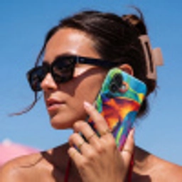 Kikker - Felgekleurd - Tak - Regenboog Toughcase MagSafe Apple iPhone 17 klein -Sfeer2V