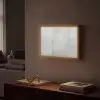 Grijs - Betonlook - Industrieel Light Box met batterij (Wandlamp) middel -sfeer1